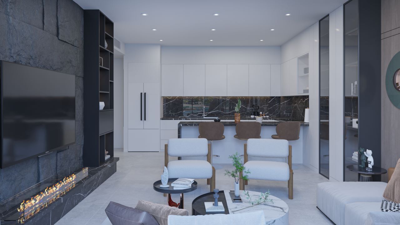 Квартира 3+1 (130 м2) в роскошном комплексе в Искеле — фото 28
