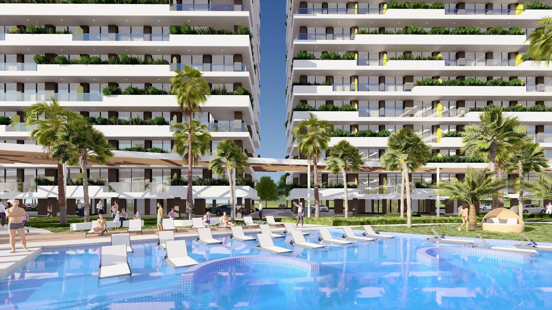 3-комнатные апартаменты 96 м² в 600 метрах от пляжа "Лонг бич" — фото 5