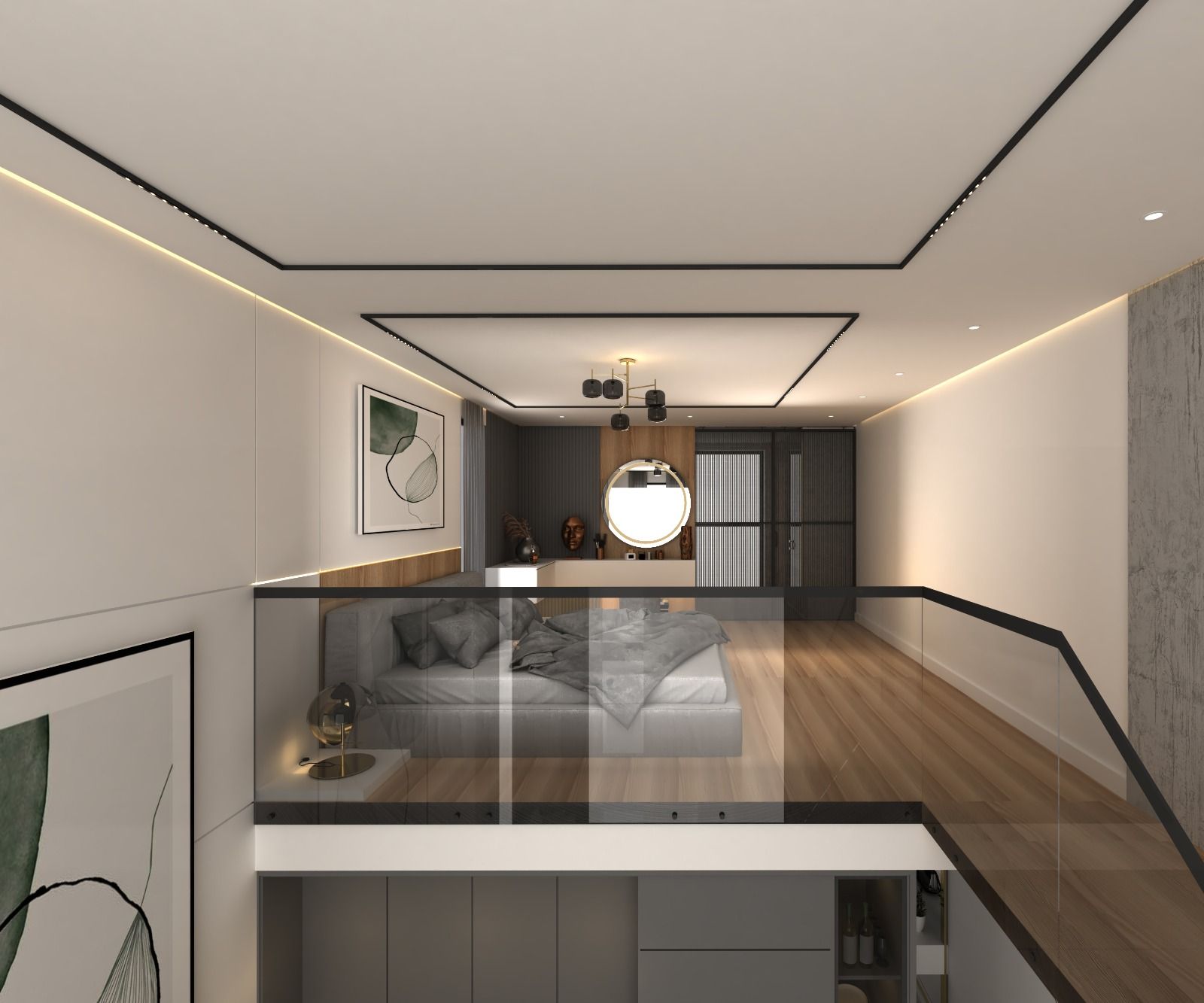 Апартаменты Loft 2+1 (113 м2) с двумя террасами в новом комплексе рядом с морем — фото 14