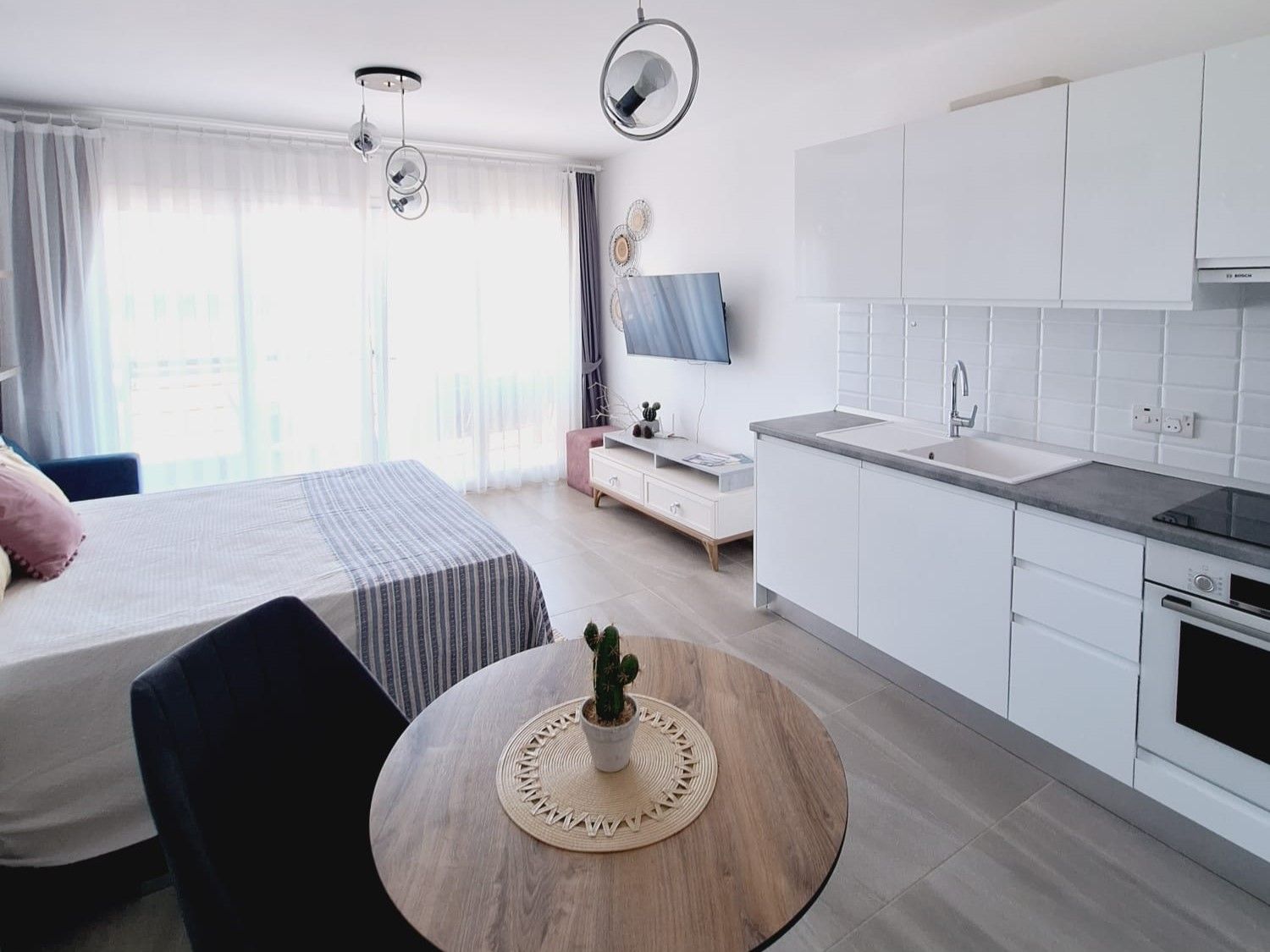 Полностью меблированная студия 38 м² в 100 метрах от песчаного пляжа — фото 6