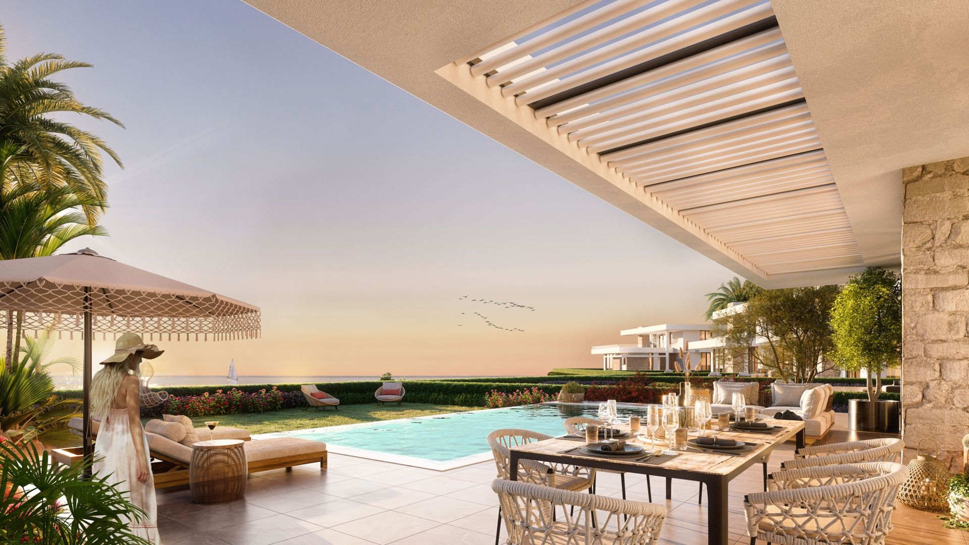 2-комнатная квартира Loft Penthouse 62 м2 + две террасы: 12 м2 и 30 м2 в новом роскошном комплексе в Эсентепе — фото 7