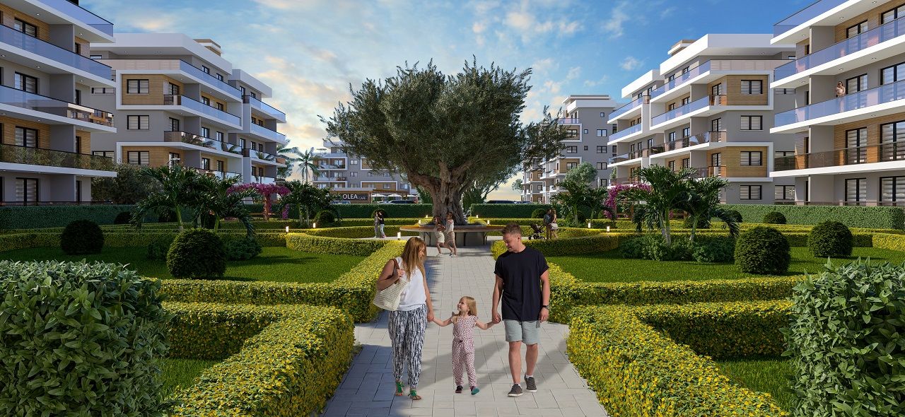 Квартира 1+1(58 м² )в новом красивом комплексе в Гечиткале — фото 19