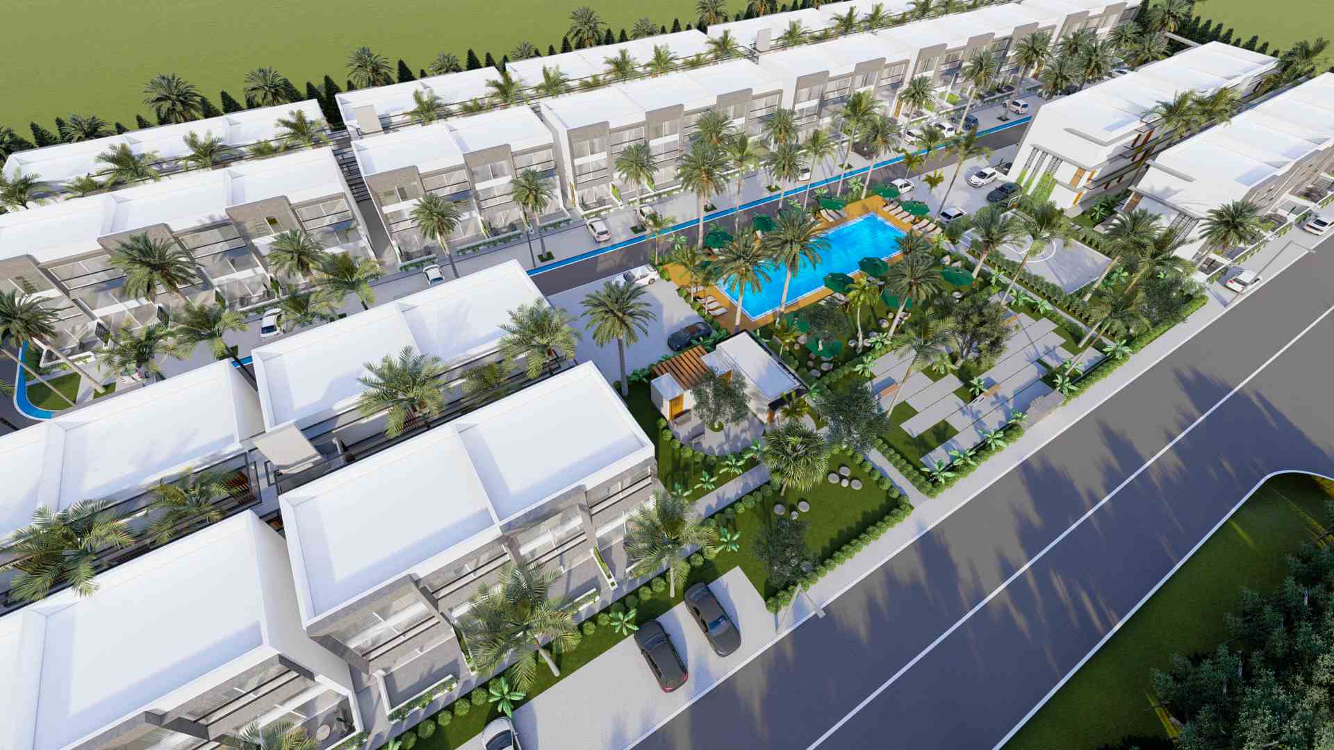 Студия 38 м² с террасой 11 м² в Искеле — фото 14