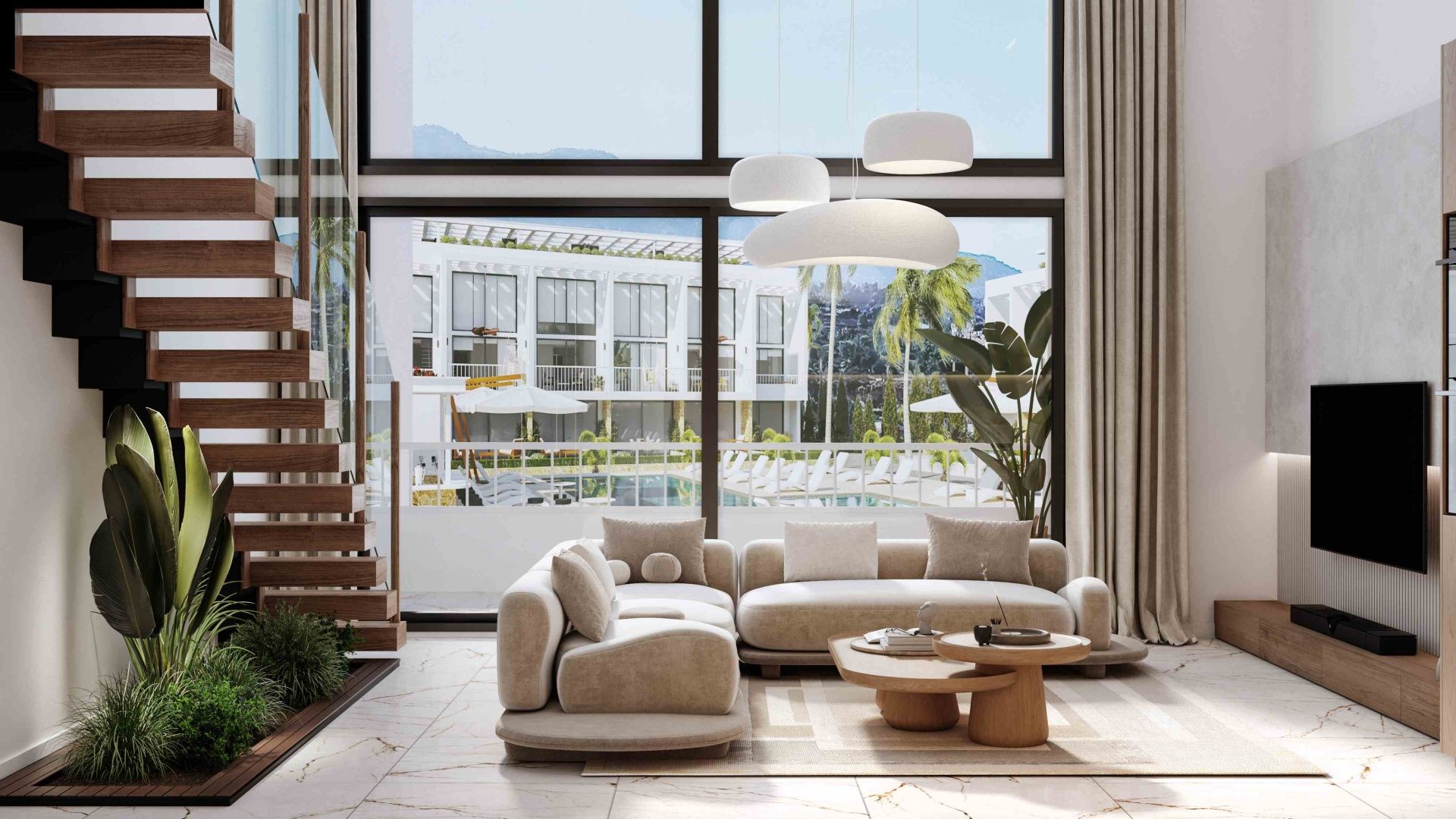 3-комнатный пентхаус loft 145 м² с террасой в 100 метрах от пляжа — фото 7