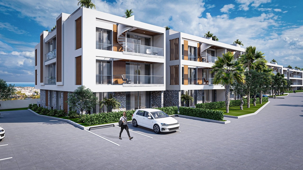 3-комнатные апартаменты 92 м² +70 м² терраса в комплексе в 5 минутах от пляжа — фото 37