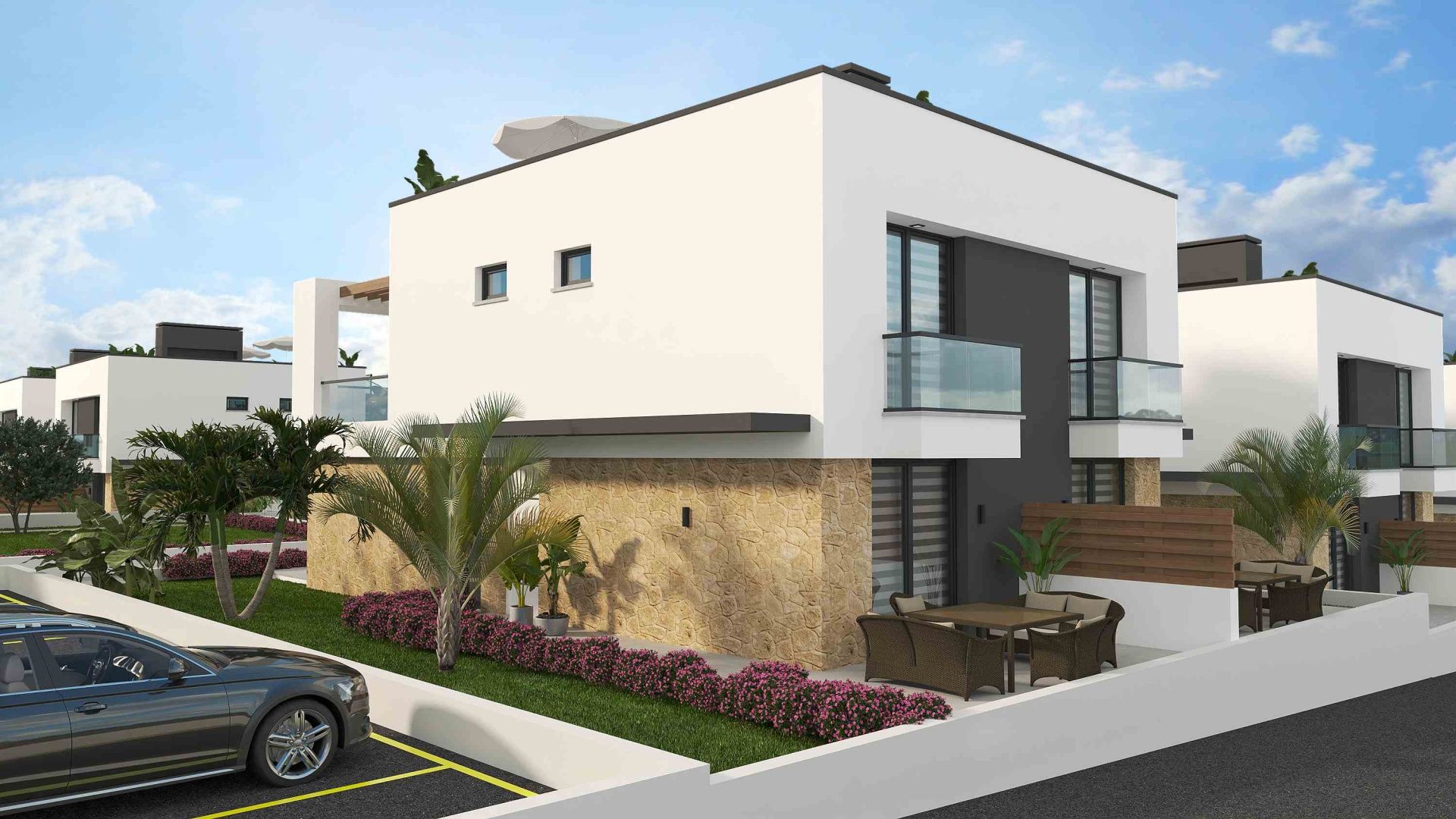3-комнатная duplex вилла 164 м2 с террасой на крыше и собственным садом — фото 29