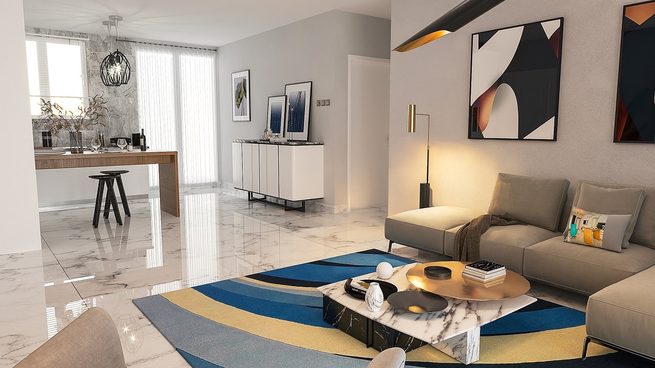 3-комнатные апартаменты 75 м² + 38 м² терраса в элитном комплексе в 300 метрах от пляжа — фото 13