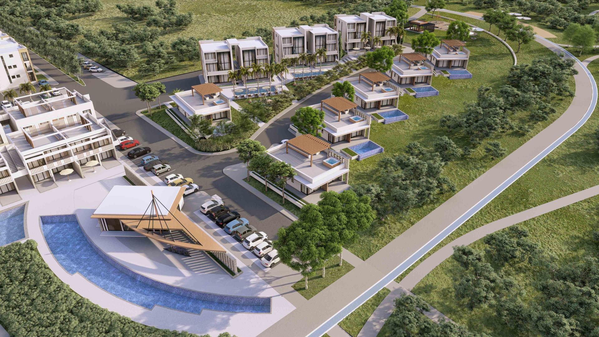 Студия 41 м² в комплексе с уникальной инфраструктурой у моря — фото 39