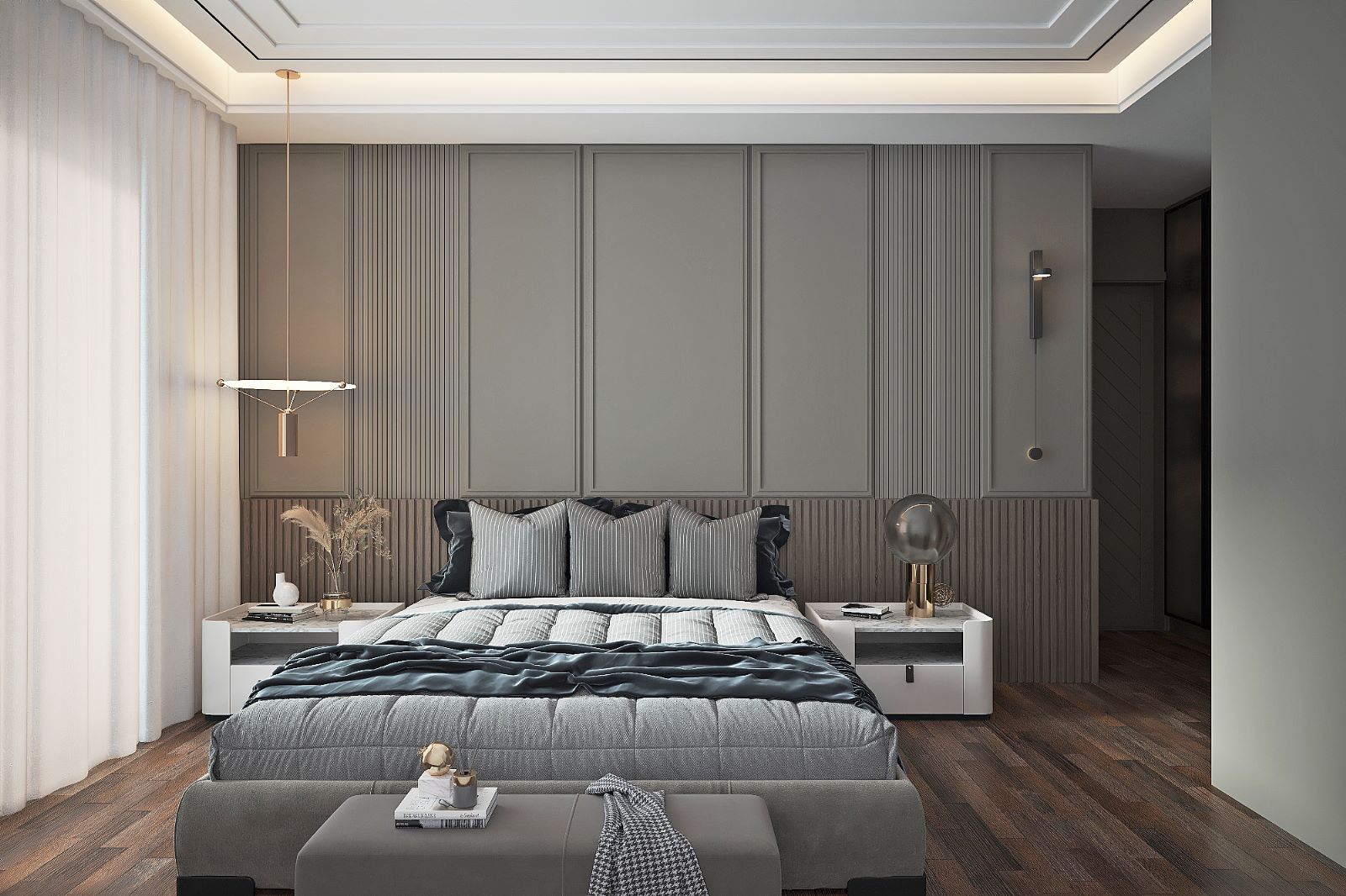 Вилла 3+1 (210 м2) с террасой и бассейном в Эсентепе — фото 8