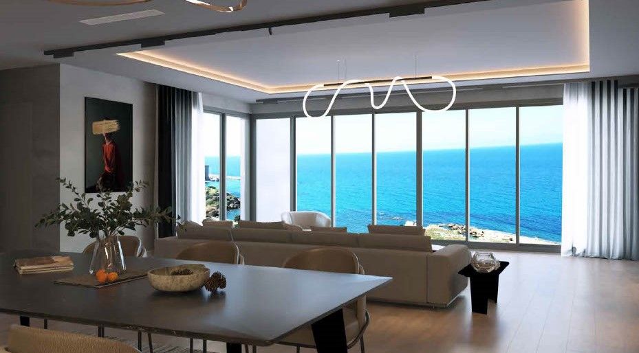 Трехкомнатная квартира 89 м² с террасой и видом на Киренийский замок — фото 2