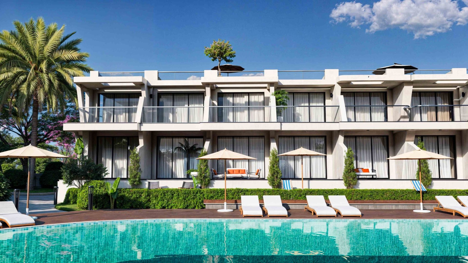 Студия 51 м² с террасой  — фото 18
