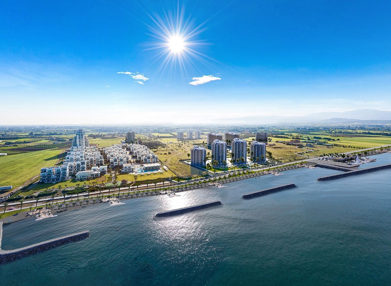 Двухкомнатная квартира 59  м² в новом комплексе в Гюзельюрте — фото 8