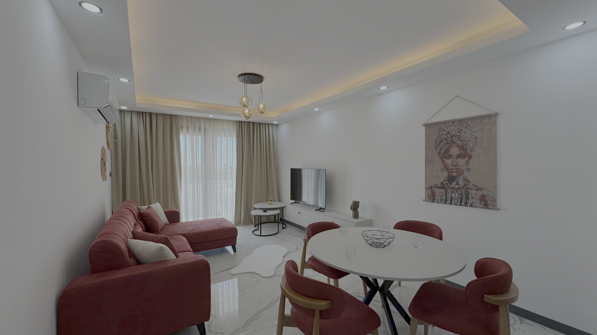 Квартира 2+1 Penthouse 160 м² с верхней террасой 65 м²  в красивом комплексе в Каршияке — фото 2