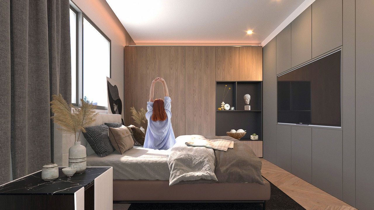 Двухкомнатная квартира 60 м² с садом рядом с пляжем  Лонг-Бич — фото 6