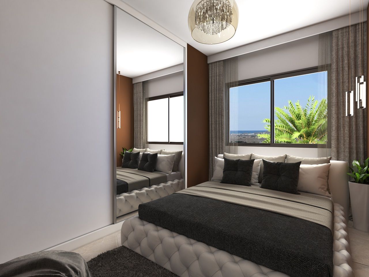 Двухкомнатная квартира 45м² в новом комплексе в Боазе — фото 22