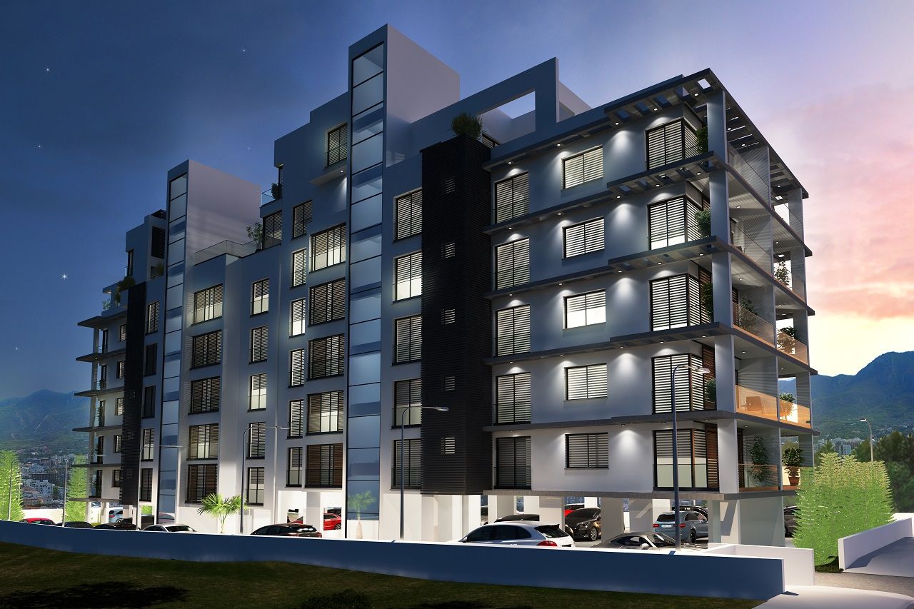Квартира 2+1 (135 м2 ) c большой террасой (35 м2 ) в центре Кирении — фото 3