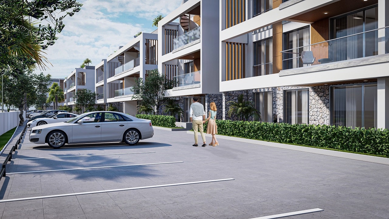 3-комнатные апартаменты 92 м² +70 м² терраса в комплексе в 5 минутах от пляжа — фото 40