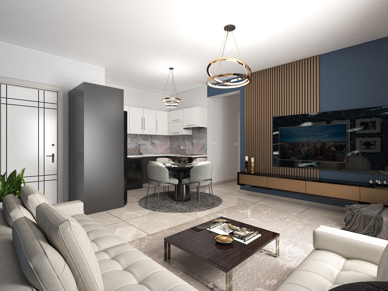 Трехкомнатная квартира 69 м² в новом комплексе в Боазе — фото 24