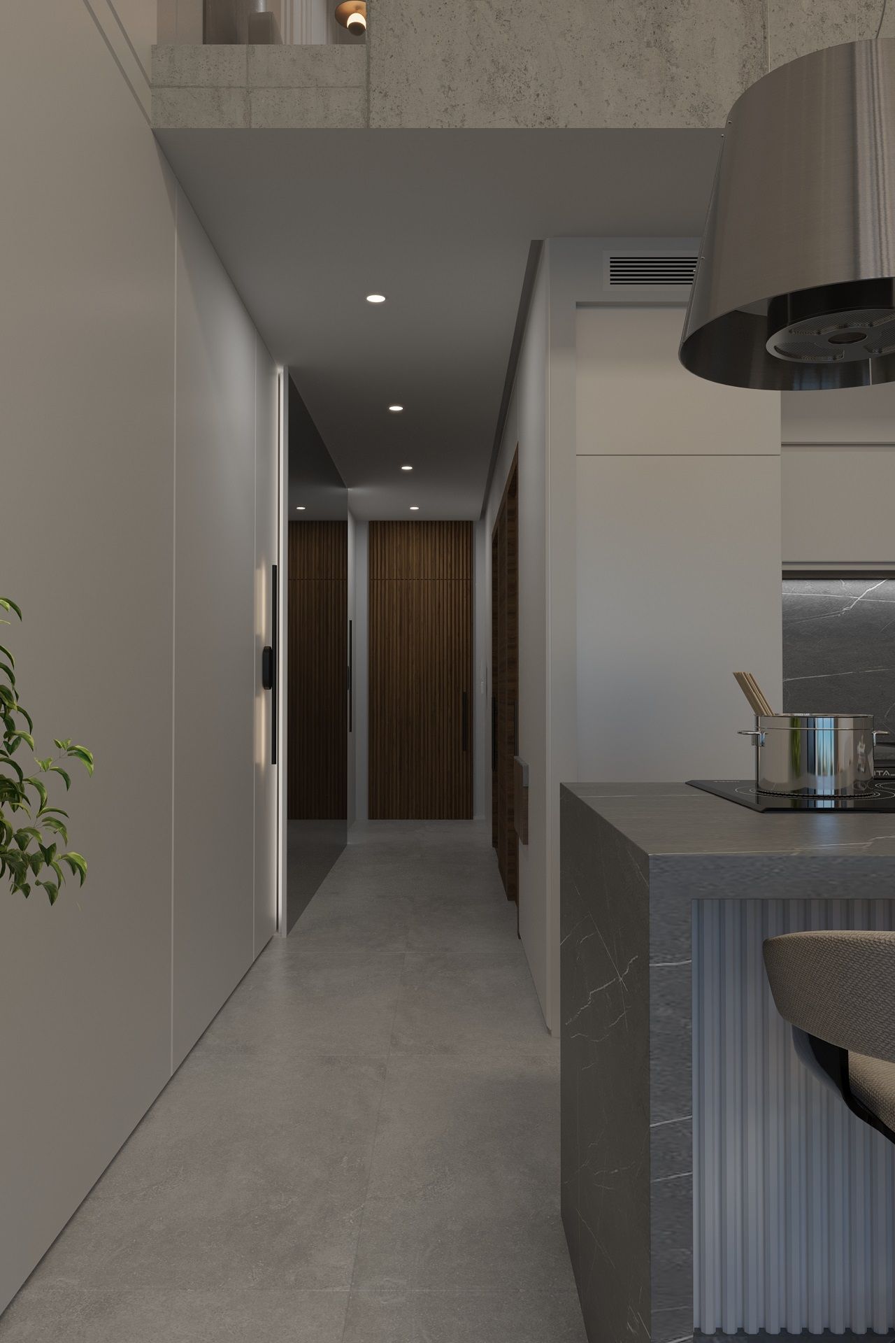 Квартира 2+1 loft - Penthouse 142 м2 c большой террасой на крыше 53 м2 в Эсентепе — фото 27