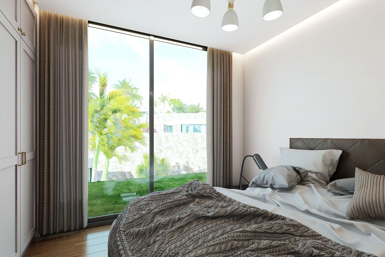 4-комнатное бунгало 130 м² с садом и террасой на крыше 80 м² в Татлысу — фото 22