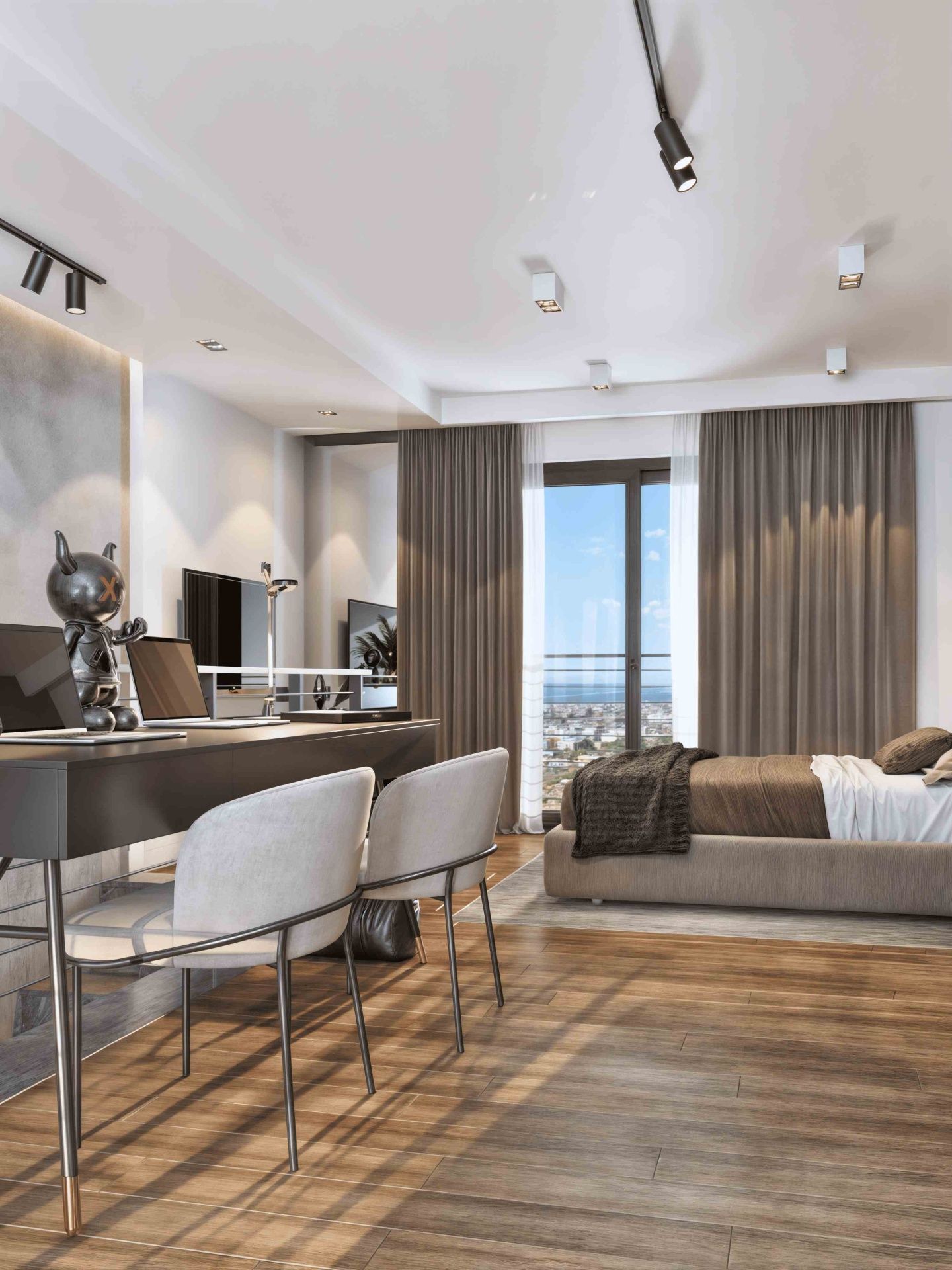 2-комнатные апартаменты loft 83 м² с террасой 12 м² — фото 25