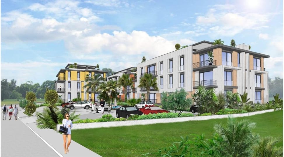 3-комнатные апартаменты 81 м² с балконом 7 м² в новом и тихом комплексе в Алсанджаке — фото 2