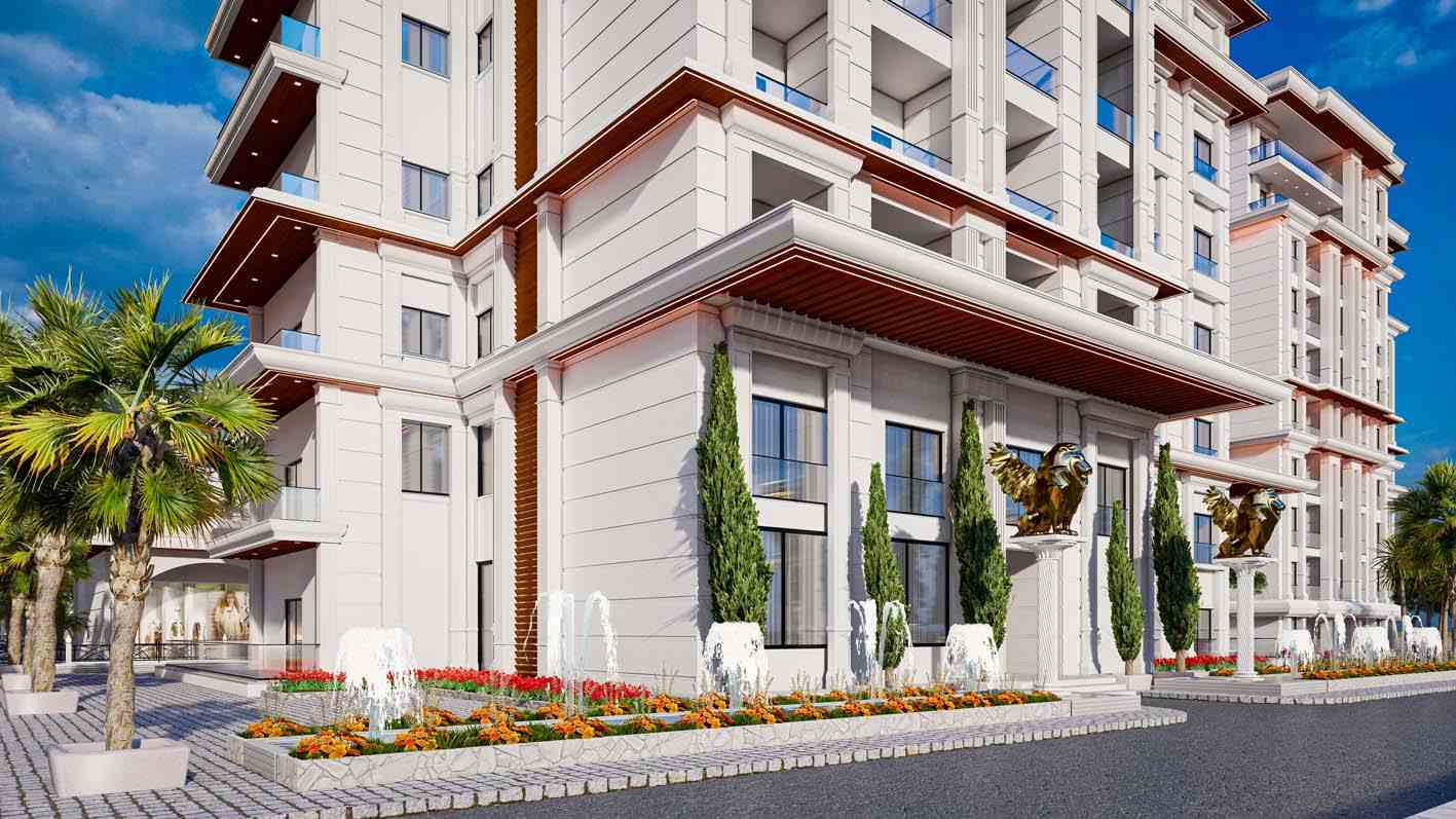 2-комнатные апартаменты 60 м² с террасой 10 м² в элитном комплексе — фото 4