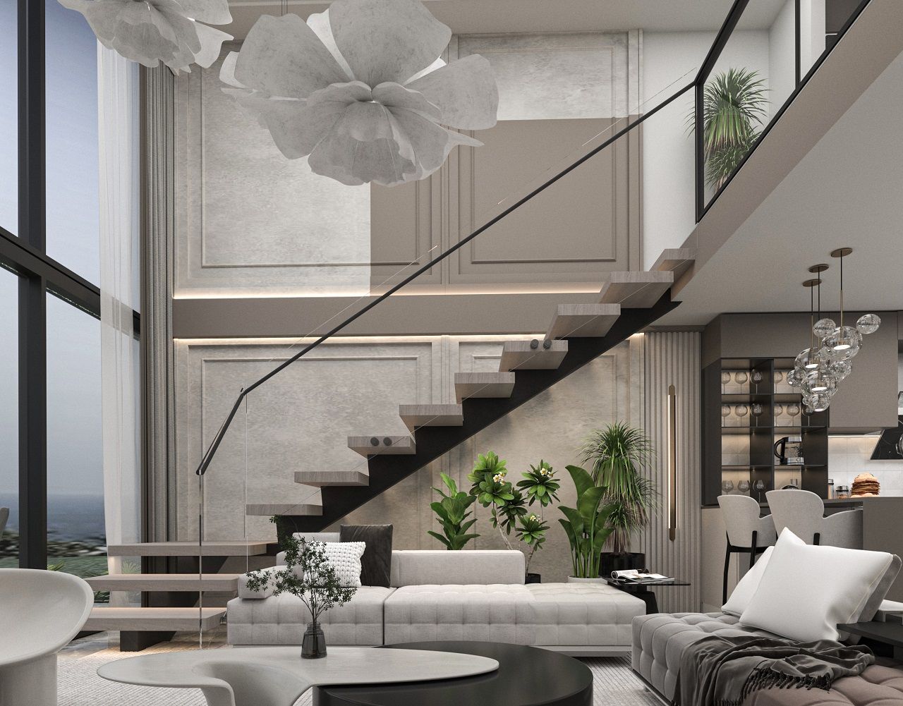 Квартира 1+1 Loft 63 м² с террасой 10 м² и садом 22 м² в Татлысу — фото 23