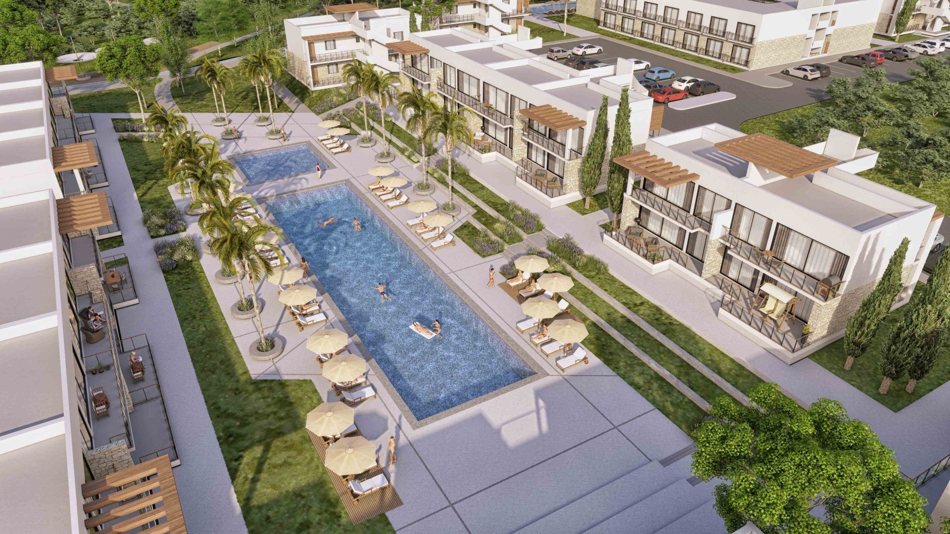 Студия 41 м² в комплексе с уникальной инфраструктурой у моря — фото 22