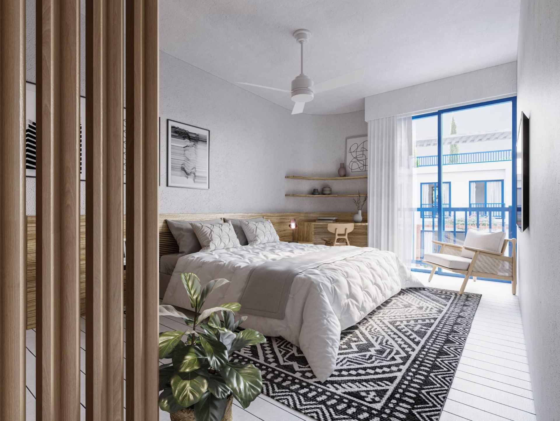 3-комнатные апартаменты 71 м² с террасой 50 м² Penthouse в новом комплексе в Лапте — фото 6