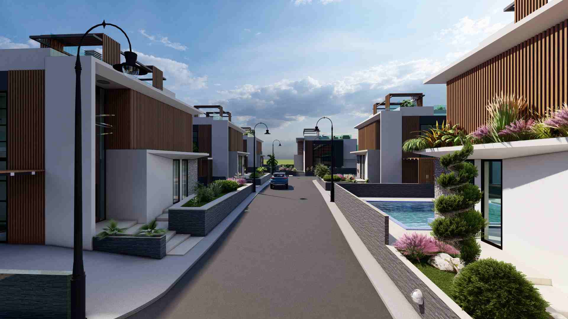 4-комнатная вилла 194 м² с террасой на крыше 80 м² и личным бассейном — фото 3
