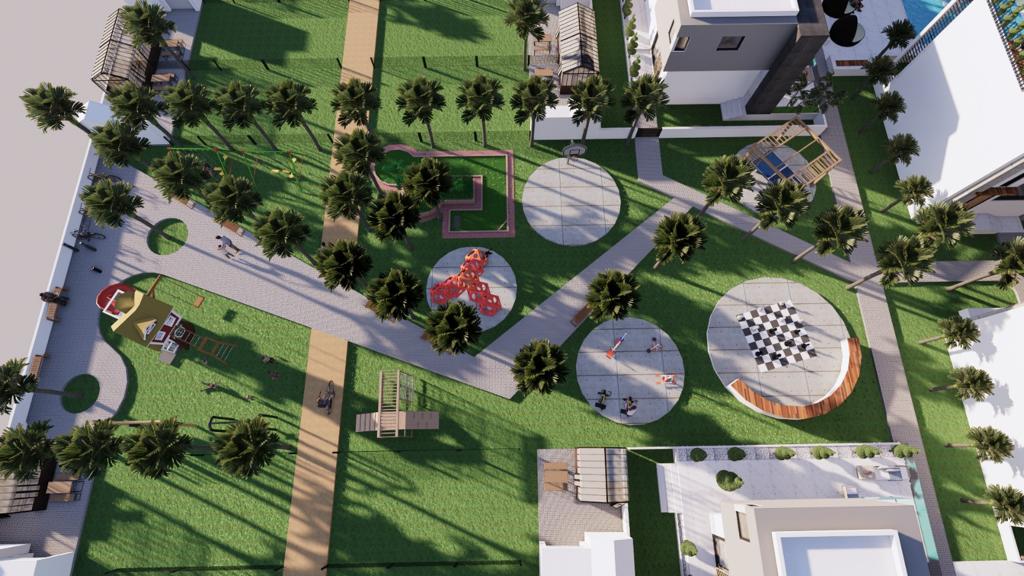 Таунхаус 2+1 (150 м²) с террасой на крыше в Каршияке — фото 4