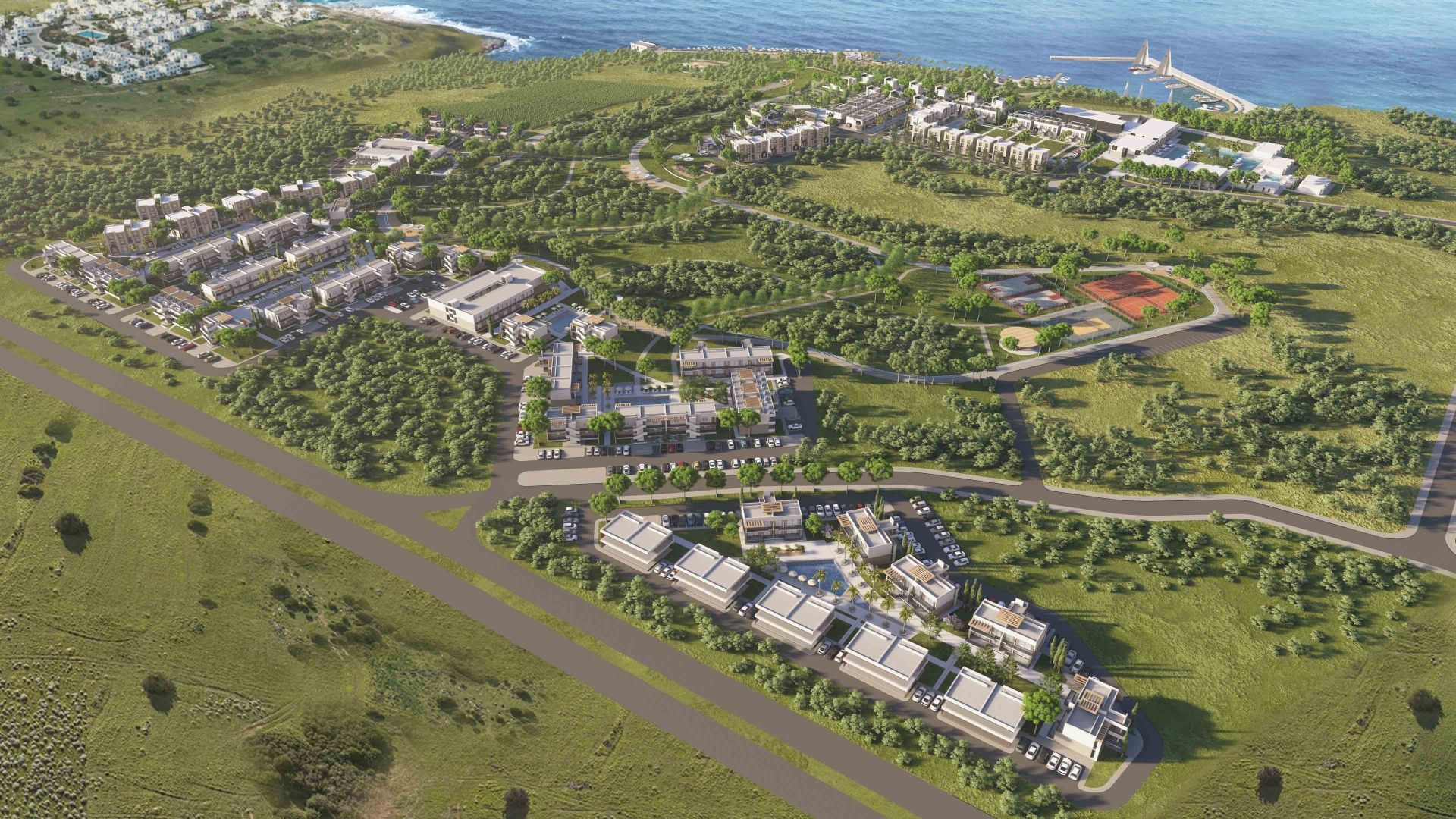 2-комнатные апартаменты 97 м² с террасой 31 м² в комплексе с уникальной инфраструктурой у моря — фото 29