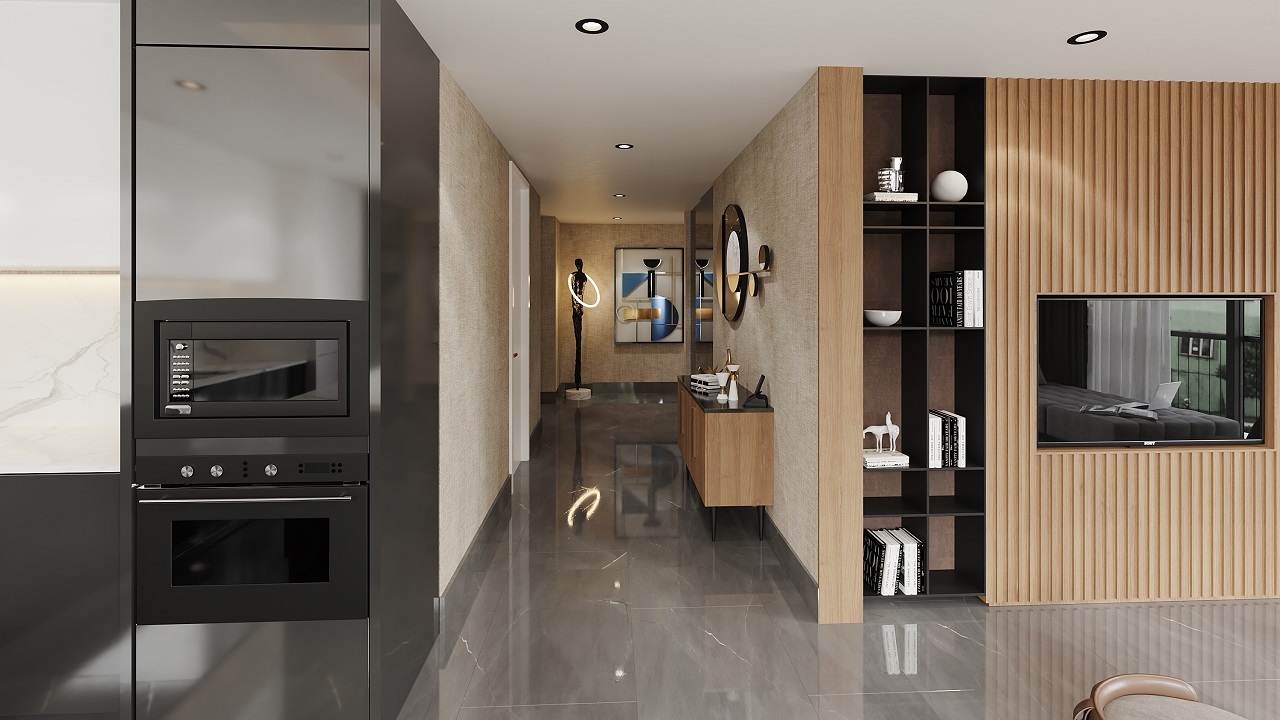 Четырехкомнатная квартира (159 м² ) в роскошном комплексе рядом с песчаным пляжем — фото 16