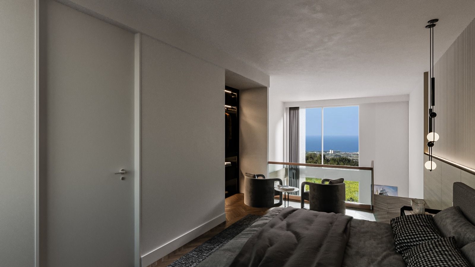 3-комнатные loft апартаменты 88м2 c террасой 55м2 и видом на море — фото 9