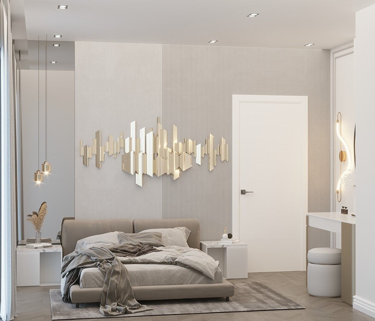 Квартира 2+1 (228м2) в красивом комплексе в Газиверене — фото 12