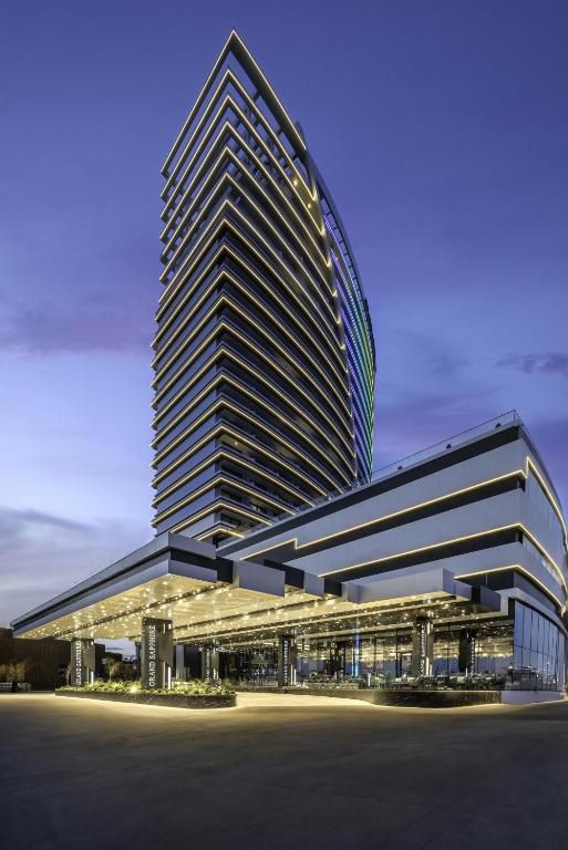 Студия 53 м² с террасой в элитном комплексе в 700 метрах от пляжа — фото 17