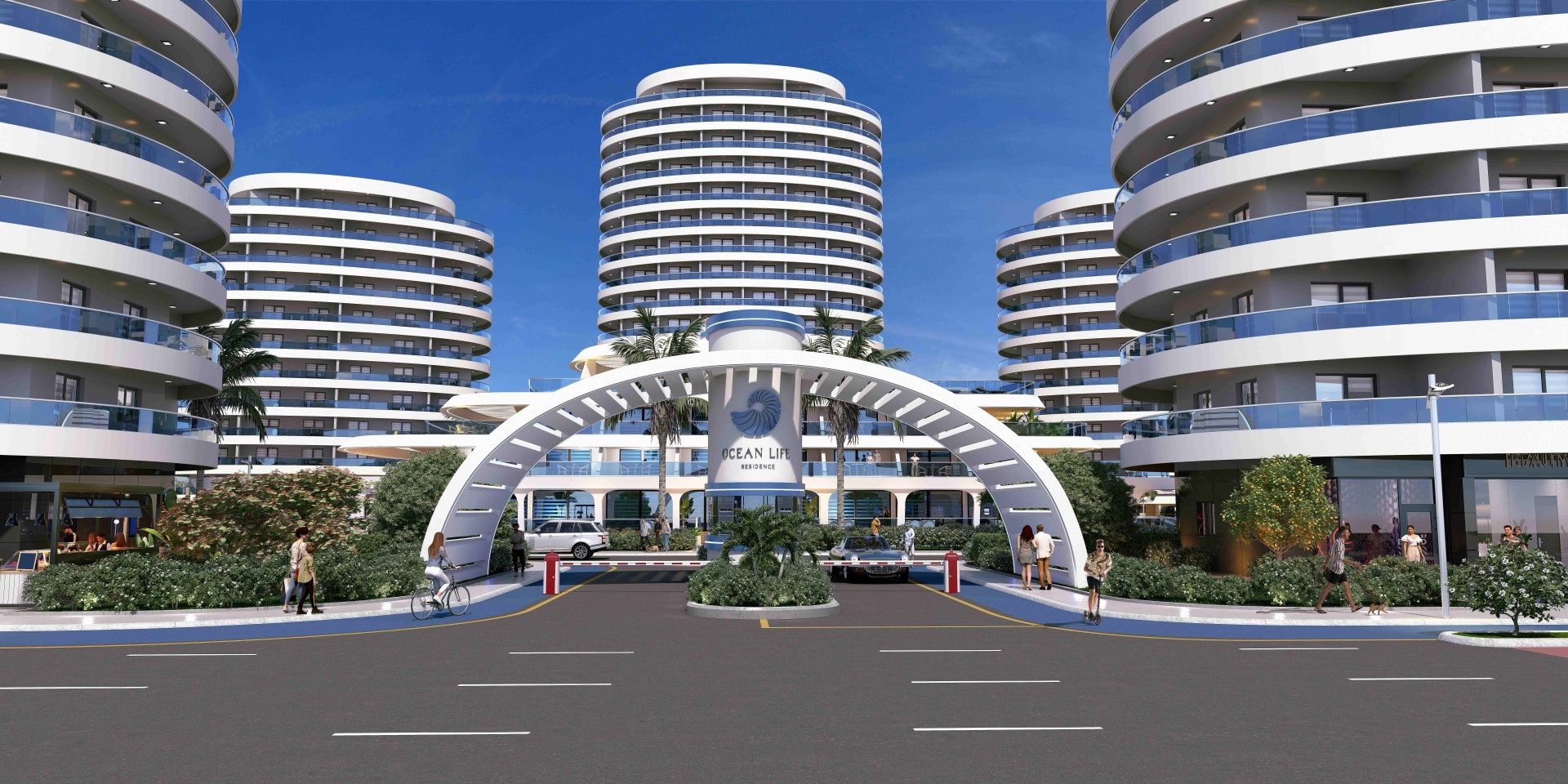 3-комнатные апартаменты 125 м² с террасой в элитном комплексе в 800 метрах от пляжа — фото 21