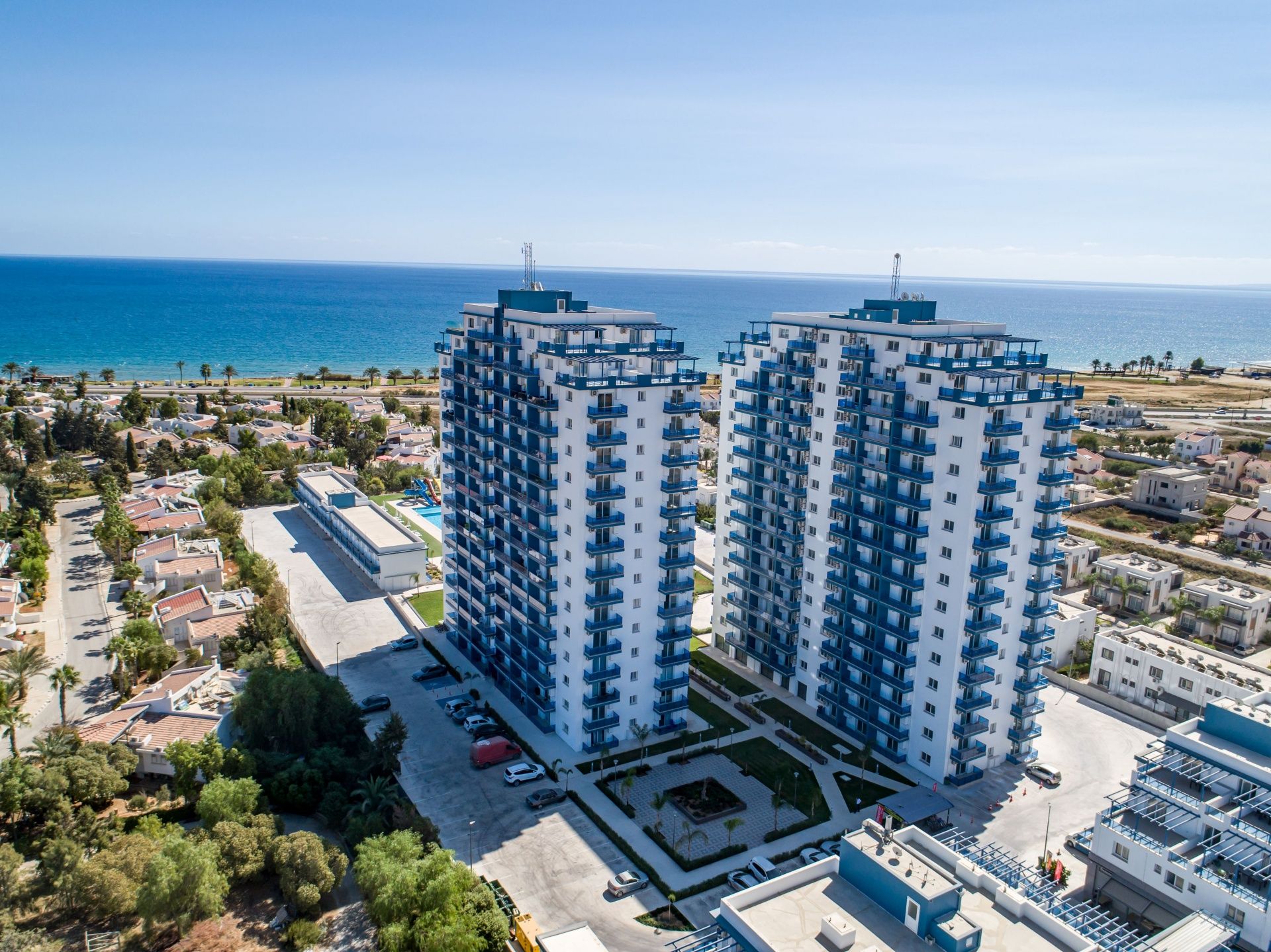 Студия 43 м² в 250 метрах от песчаного пляжа