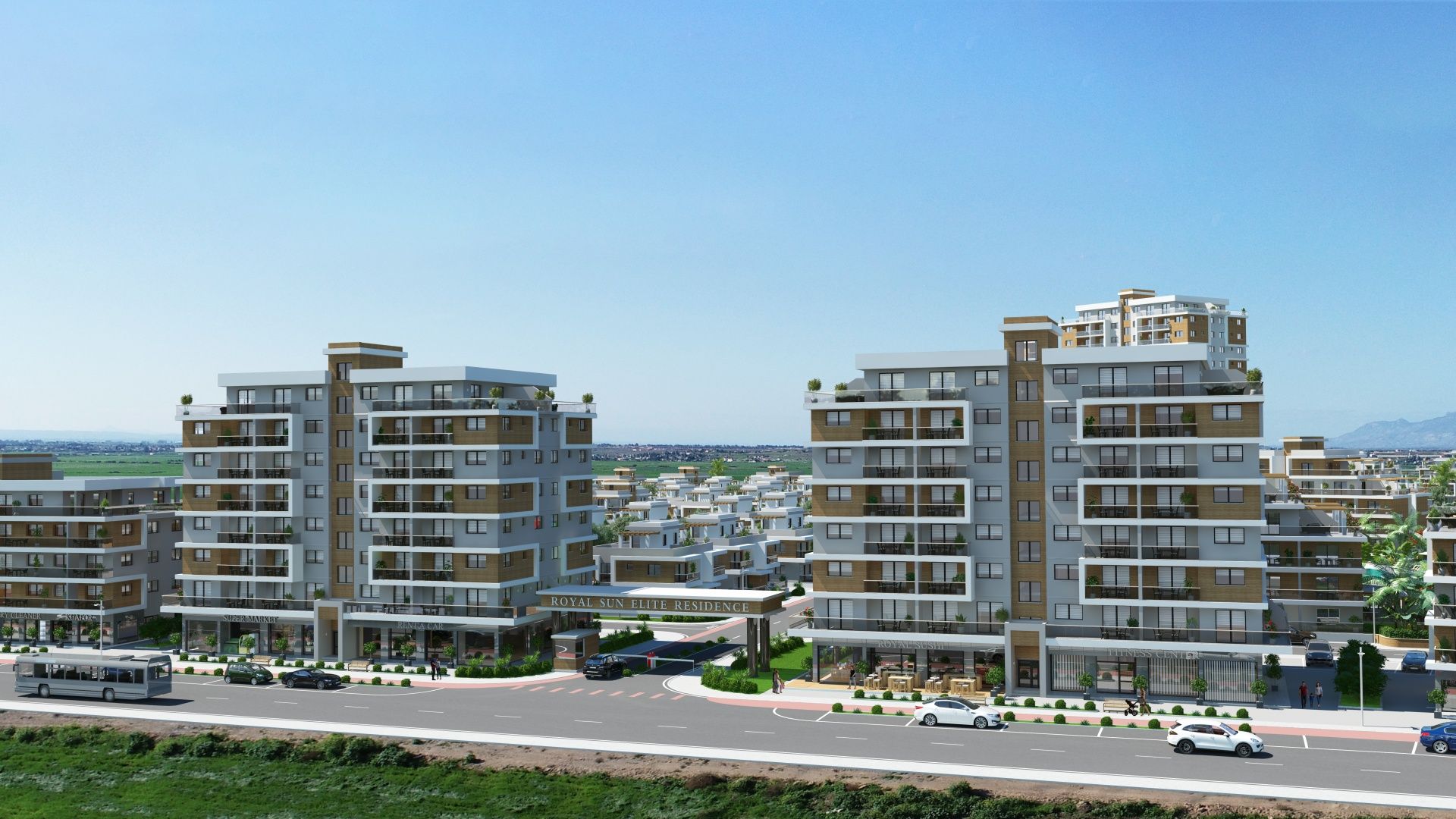 3-комнатный пентхаус 78 м² c террасой 54 м² в 2 минутах от пляжа — фото 26