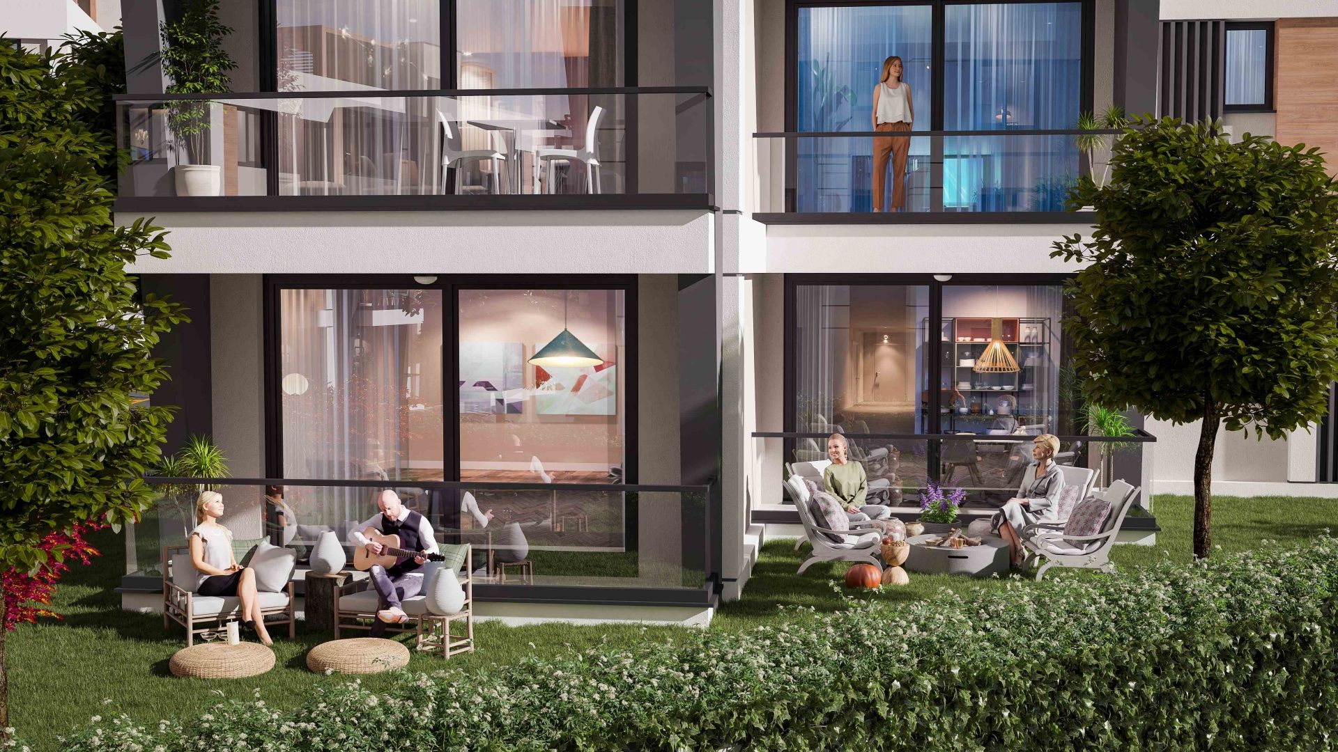 4-комнатные апартаменты 120 м² с террасой на крыше  — фото 49
