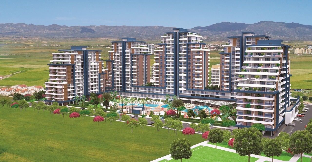 3-комнатные апартаменты 68 м² в элитном комплексе в 600 метрах от пляжа