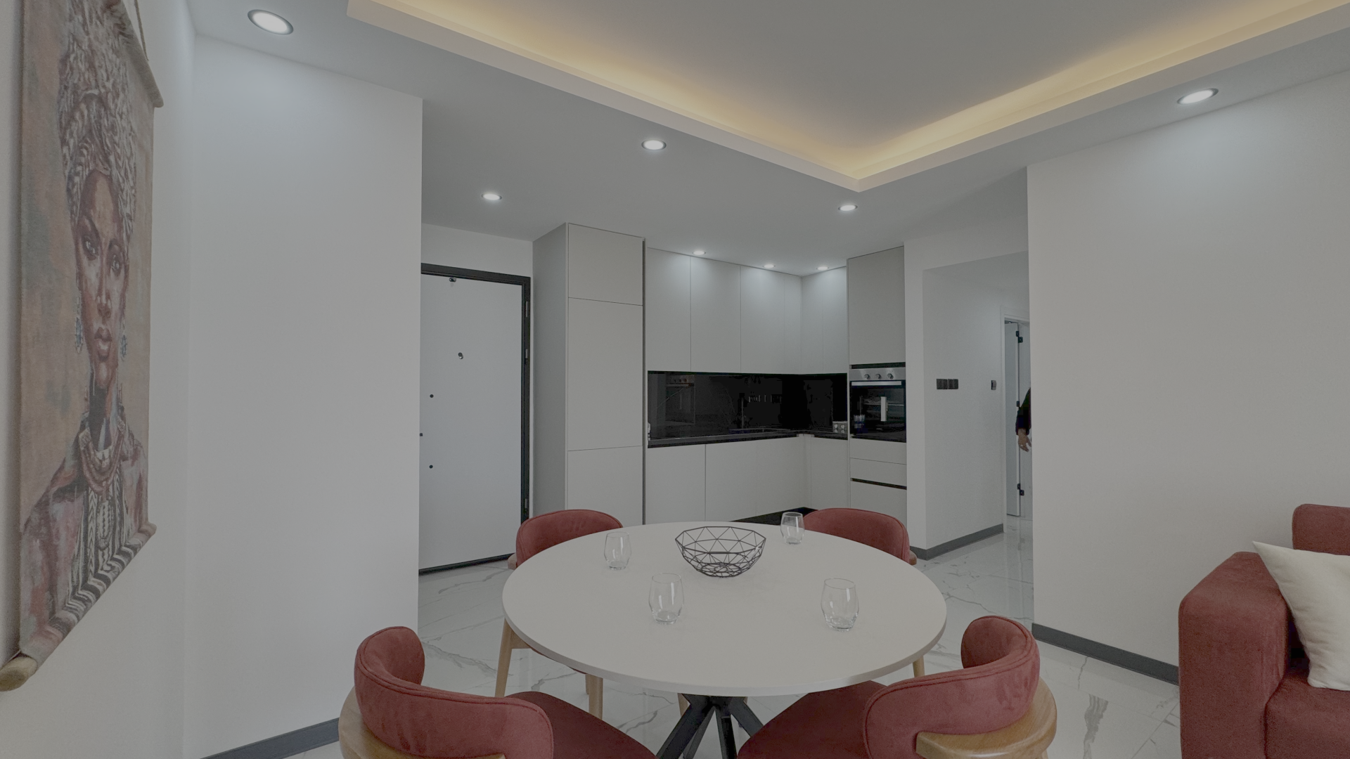 Квартира 1+1 Loft 74 м² с палисадником в красивом комплексе в Каршияке — фото 4