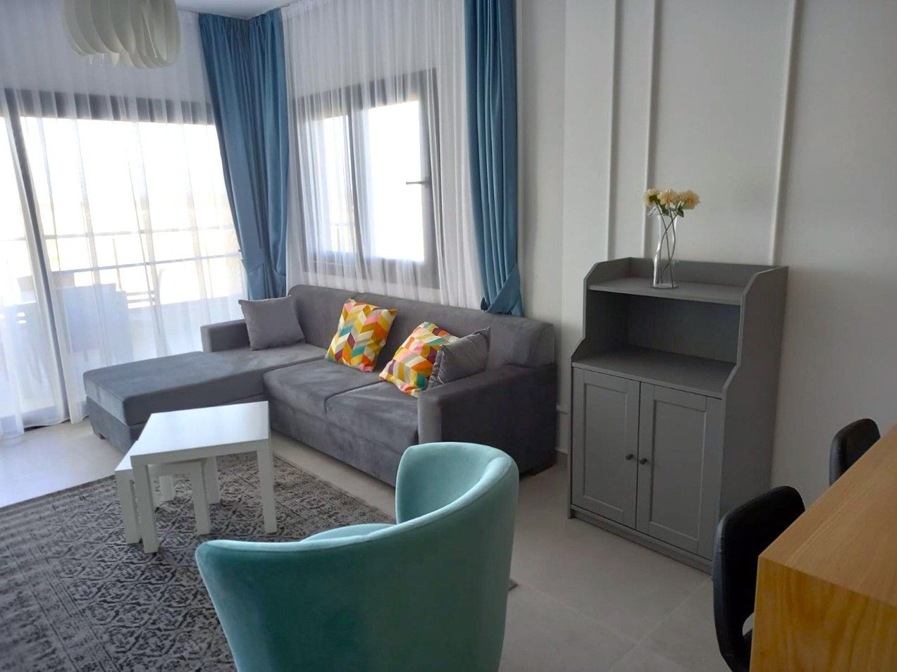 3-комнатные апартаменты 91 м² с террасой 25 м² и видом на море — фото 1