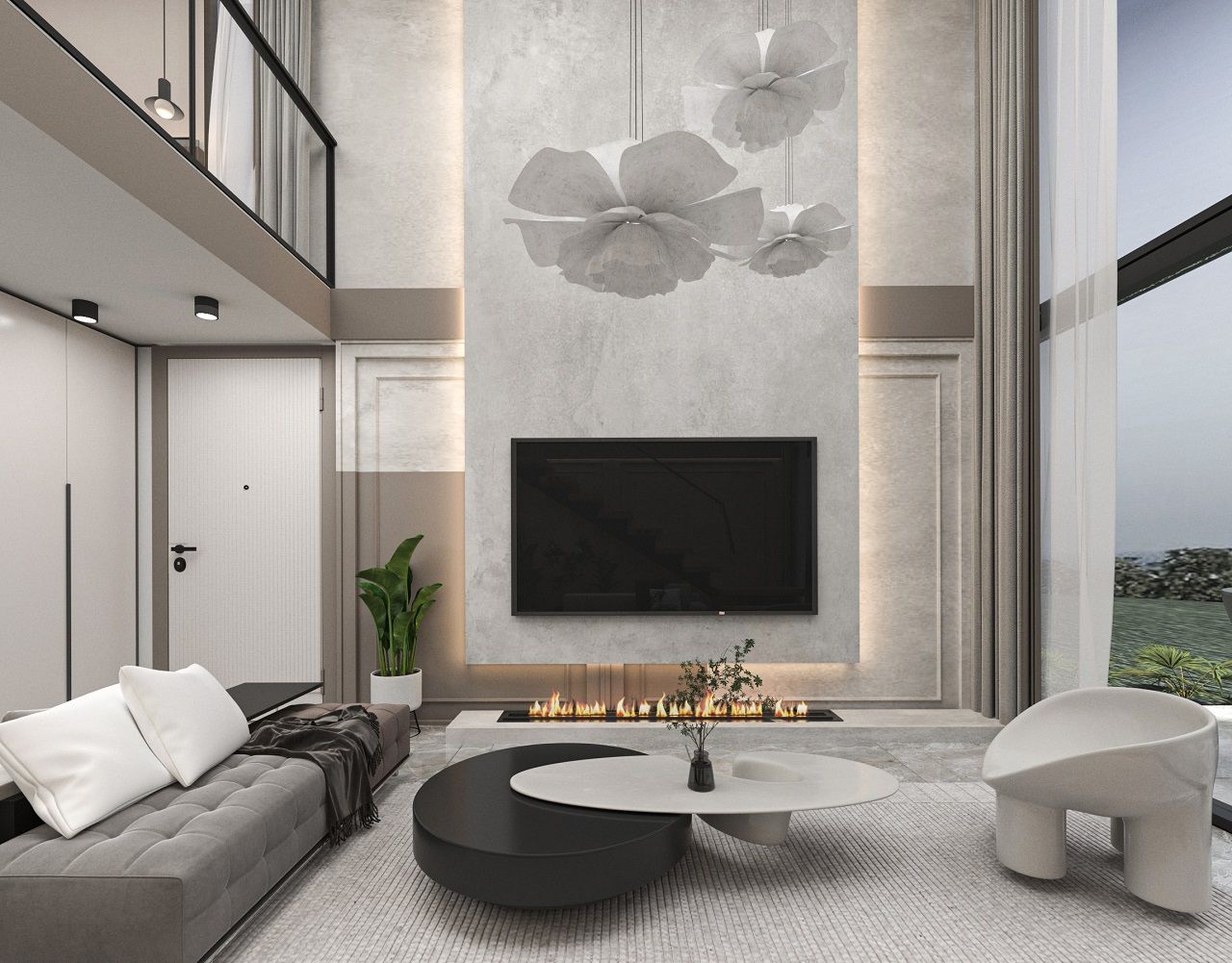 Квартира 1+1 Loft 63 м² с террасой 10 м² и садом 22 м² в Татлысу — фото 21