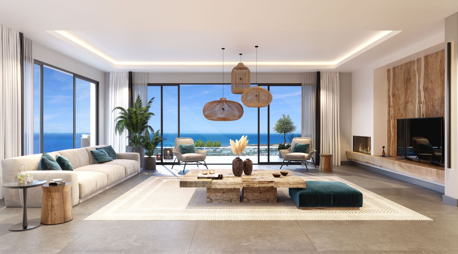 2-комнатная квартира Loft Penthouse 62 м2 + две террасы: 12 м2 и 30 м2 в новом роскошном комплексе в Эсентепе — фото 23