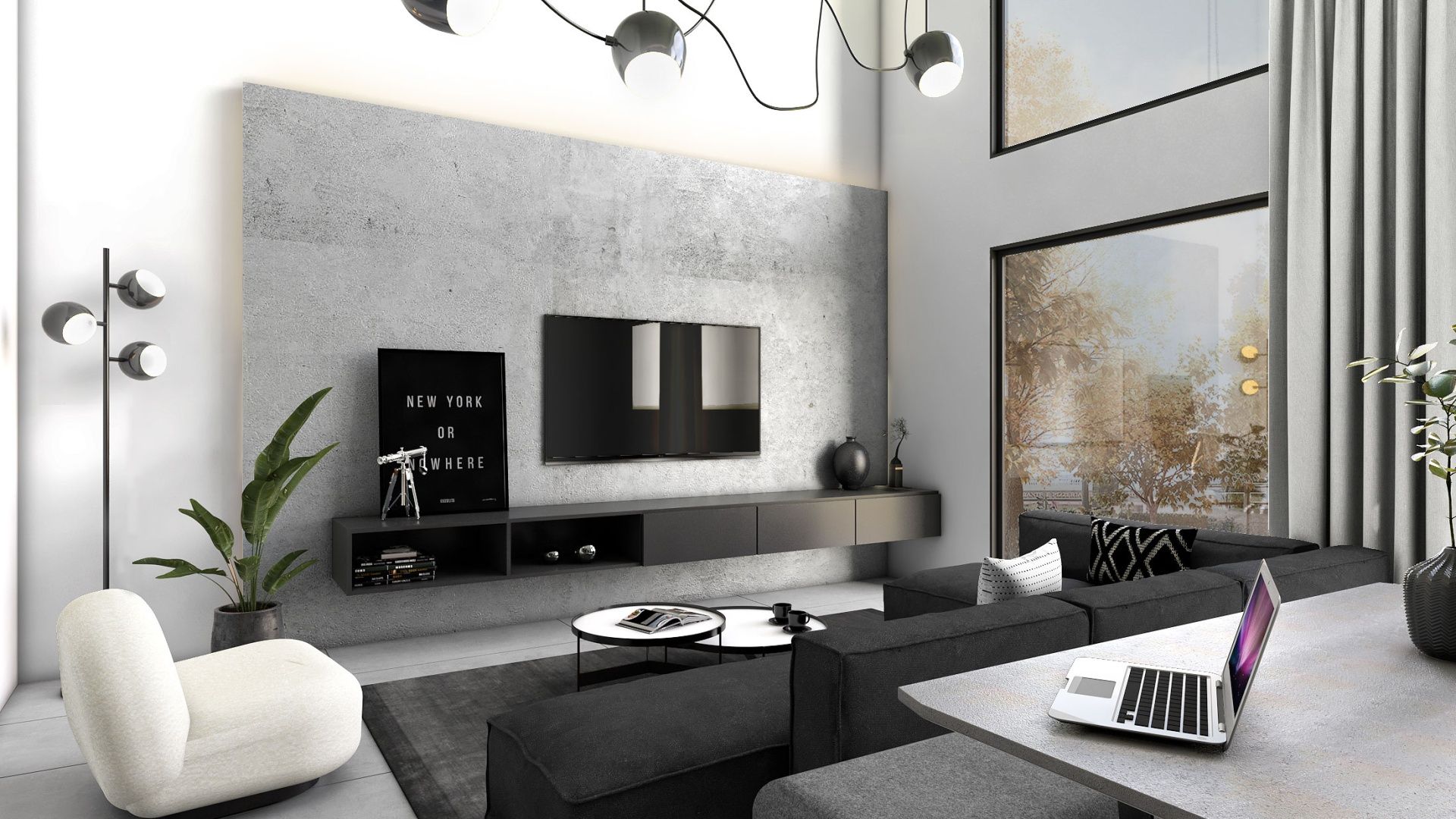 3-комнатные апартаменты loft 104 м² с балконом 9 м² в Енибогазичи — фото 6