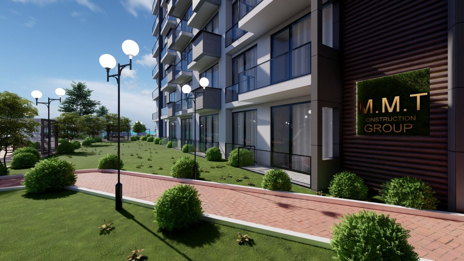 Студия 50 м² с видом на море в масштабном курортном комплексе в Газиверене — фото 17