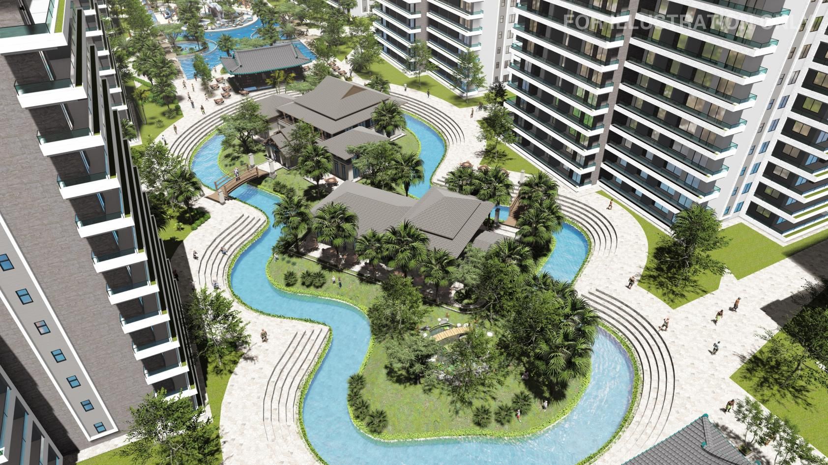 3-комнатные апартаменты 79 м² с балконом 15 м² в СПА-комплексе в 600 метрах от песчаного пляжа — фото 2