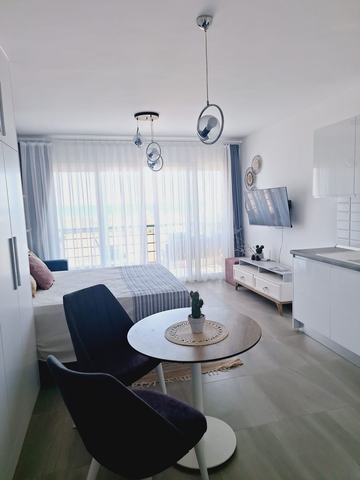 Полностью меблированная студия 38 м² в 100 метрах от песчаного пляжа — фото 15